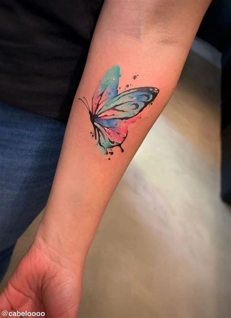 Watercolor Butterfly Tattoo Inkstylemag