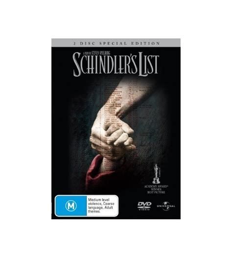 Dvd Schindlers Schindlers 2 Disc Special Edition War Movie