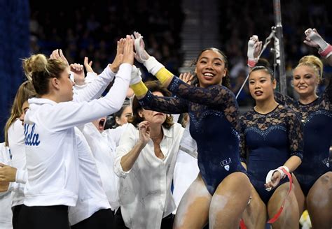 Katelyn Ohashi and UCLA gymnastics score season high after viral ...