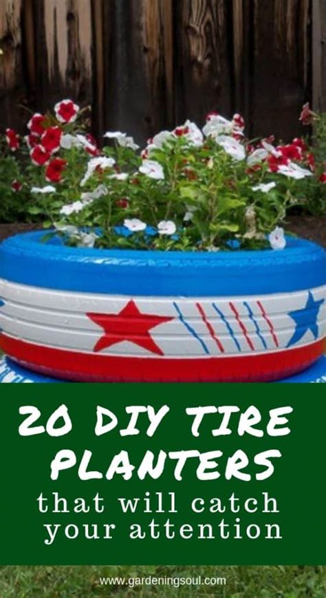 20 DIY Tire Planters That Will Catch Your Attention