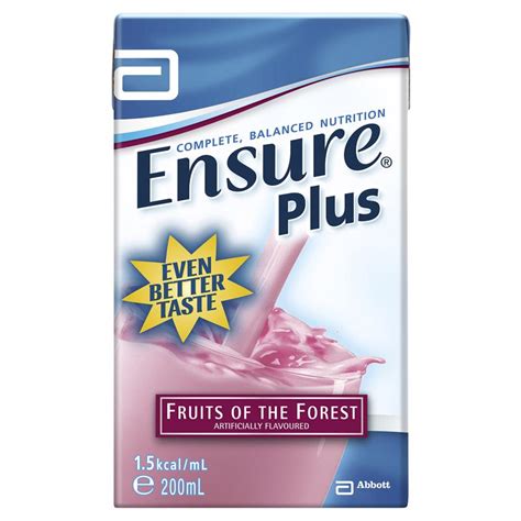 Buy Ensure Plus Ng Liquid Fruits Of The Forest 200ml Tetrapak Online At