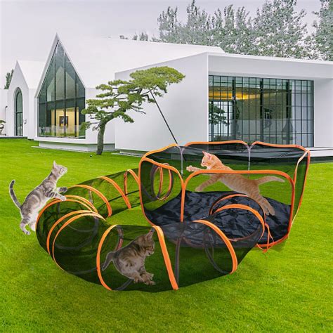 Mamiandbabi Outdoor Cat Enclosures Portable Cat Tent For