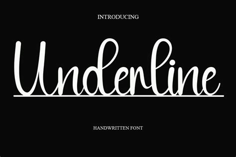 Underline Font Download Free - Technology Fonts