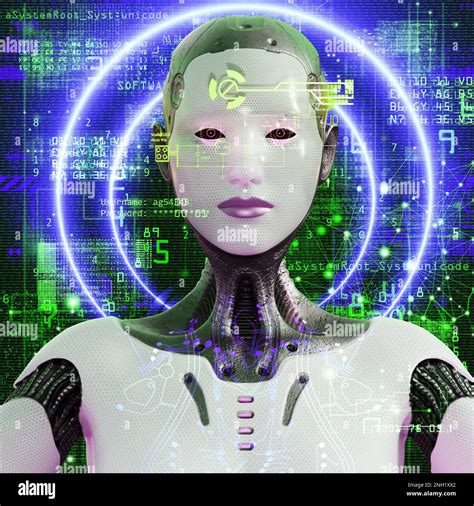 Artificial Intelligence Conceptual Illustration Stock Photo Alamy