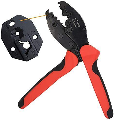 Ratchet Spark Plug Wire Crimper For Ignition And Red Black Ebay