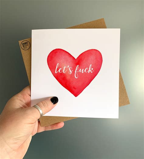 Let S Fuck Dirty Anniversary Card For Wife Dirty Anniversary Naughty Husband Boyfriend Fuck