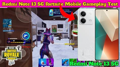 Redmi Note Fortnite Mobile Gameplay Test Redmi Note Fortnite Test