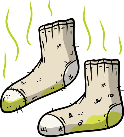 Smelly Sock Clipart Image