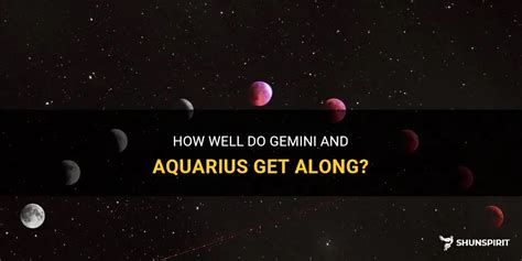 How Well Do Gemini And Aquarius Get Along? | ShunSpirit