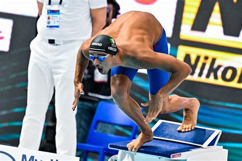 Nuoto Mondiali Thomas Ceccon D Tutto Ma Quinto Nei