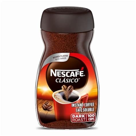 Nescafe Clasico Dark Roast Instant Coffee 7 Oz Pack Of 12 12 Pack