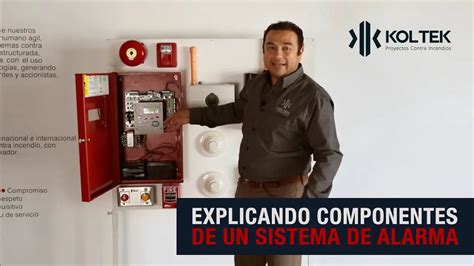 Cuáles son las partes de un sistema de alarma