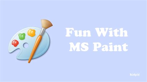 MS Paint for Kids - Kidpid