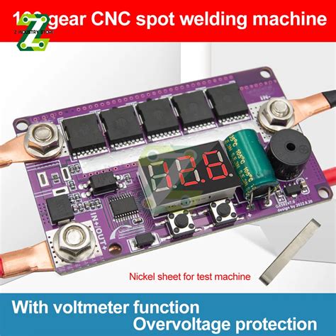 Spot Welder Diy Kit Gears Of Power Adjustable Spots Welding Control