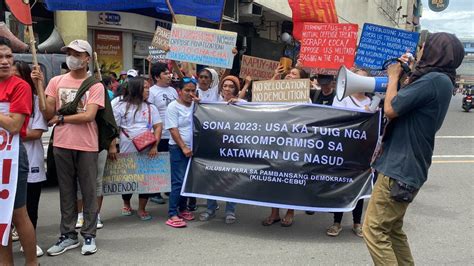 Abs Cbn News On Twitter Look Different Groups Converged This Morning In Cebu City To Protest