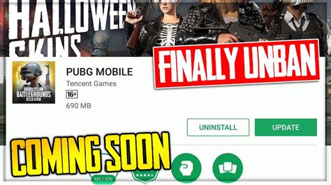 Finally Pubg Unban In India Official Unban Date All Details New Version Pubg Mobile