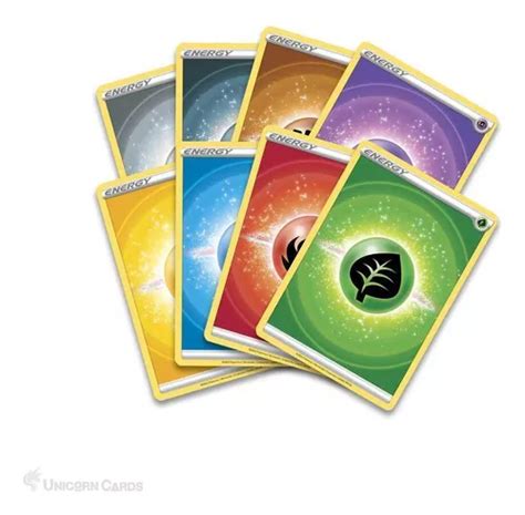 Pokémon Tcg Cartas De Energía Variadas Meses sin interés