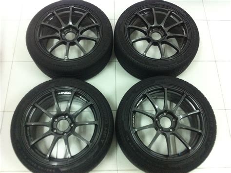 SUPERTRAM GARAGE: USED 17" ADVAN RS rims (17x8J OF45 PCD5x114.3)