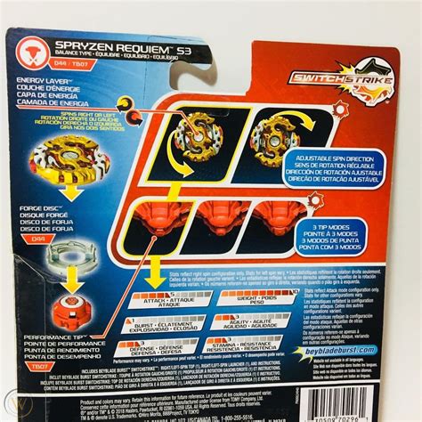 Beyblade Burst Evolution Switchstrike Spryzen Requiem S3 D44 Tb07 In Stock 1933994557