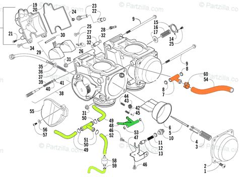 2004 Arctic Cat 650 V2 Parts Diagram