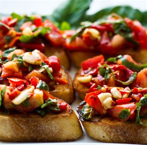 Red Hot Bruschetta Vegan Recipe