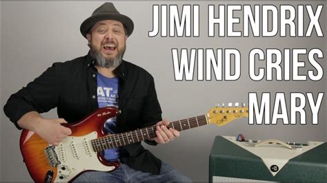 Jimi Hendrix Wind Cries Mary Electric Guitar Lesson Tutorial Acordes