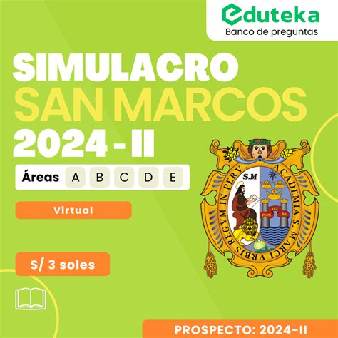 Solucionario Simulacro San Marcos 2024 Ii Image To U