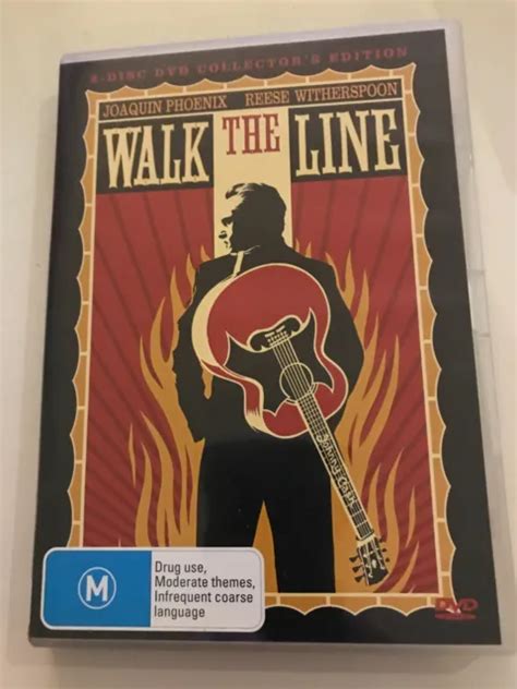 Walk The Line Dvd Joaquin Phoenix Reese Witherspoon As Johnny Cash