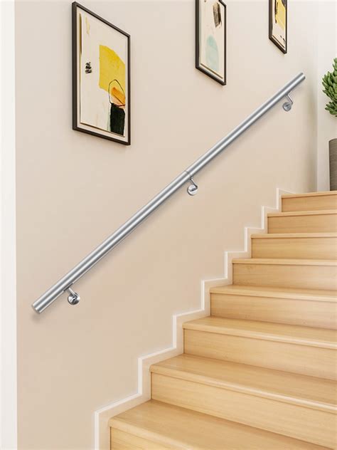 Vevor Vevor Stair Handrail Ft Stair Rail Stainless Steel Modern