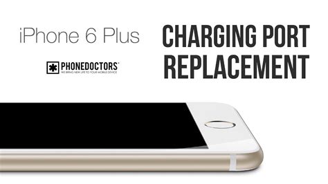 How To Iphone 6 Plus Charging Port Repair Video Youtube