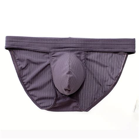 Ctreela Underwear Men S Classic Low Rise Stretchy Hip Pouch Briefs Bikini Sexy Cheeky Underpants