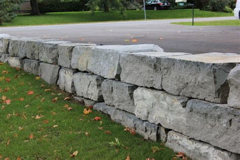 Armour Stone Retaining Wall Design Landscaping Retaining Walls Stone