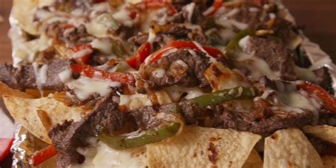 Best Philly Cheesesteak Nachos How To Make Philly Cheesesteak Nachos