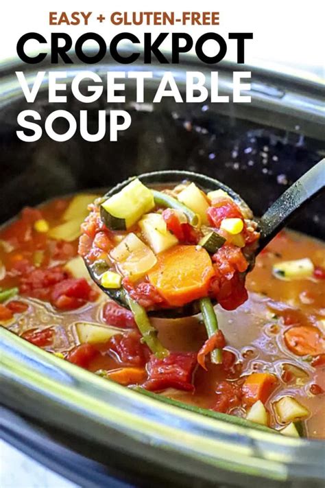 Crock Pot Vegetable Soup Artofit