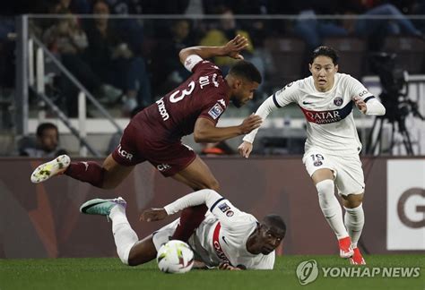 이강인 리그 최종전 1골 1도움 폭발psg 메스에 2 0 완승 연합뉴스