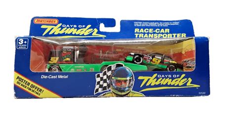 Matchbox Days Of Thunder Race Car Transporter 51 Cole Trickle DC 432