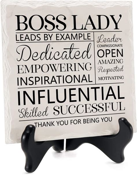 Amazon Boss Lady Gifts For Women Office Desk Decorations Plaque