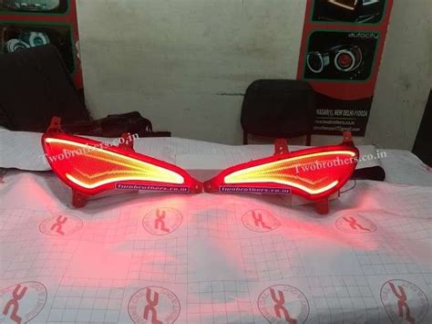 Verna Fluidic S Led Rear Bumper Reflector V Car Projector Drl