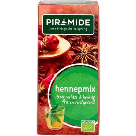 Piramide Hennepmix Citroenmelisse En Hennep Thee 30g