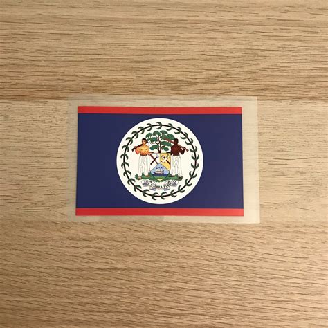 (NOT A PATCH) Belize Country Flag HTV Heat Transfer Vinyl Iron On | eBay