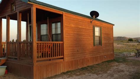 KOA RV Campground Carlsbad New Mexico Deluxe Studio Cabin - YouTube