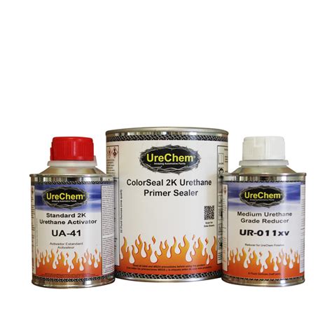 Colorseal 2k Urethane Primer Sealer Colors 15 Quart Kit