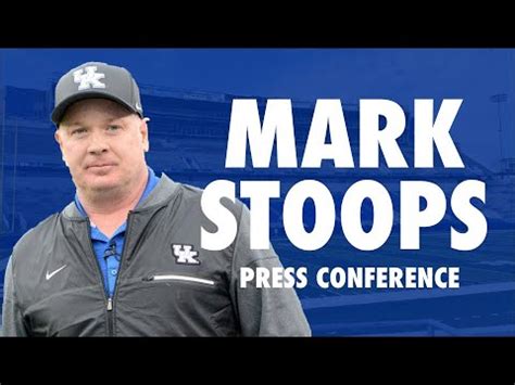 Mark Stoops Previews Road Matchup Against No 12 Florida SEC News