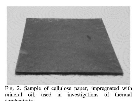 The Influence Of Water Content On Thermal Conductivity Of Paper Used As Transformer Windings