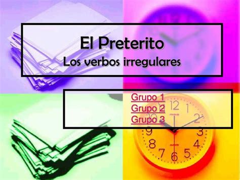 Ppt El Preterito Los Verbos Irregulares Powerpoint Presentation Free