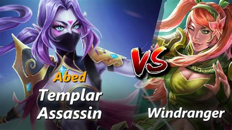 How To Templar Assassin Mid Vs Windranger Feat Abed First