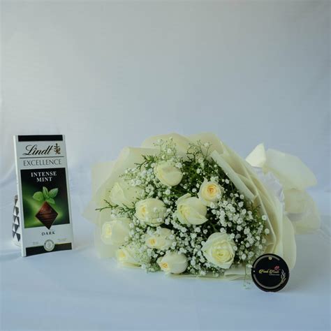 Combo - Bouquet And Chocolate - Gifts with Flowers