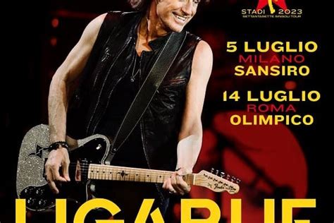 Ligabue Torna A Luglio Negli Stadi Con Imperdibili Concerti