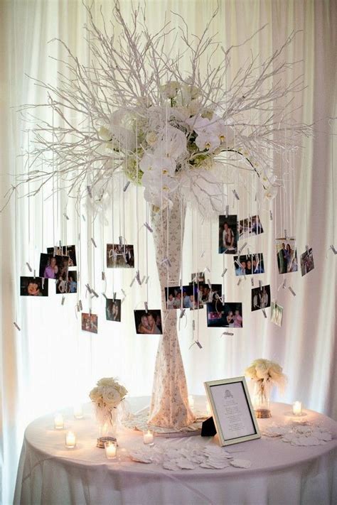 Centros De Mesa Para Bodas Con Fotos De Los Novios