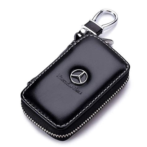 Buy Gaocar Auto Parts Car Key Case For Mercedes Benz Genuine Leather